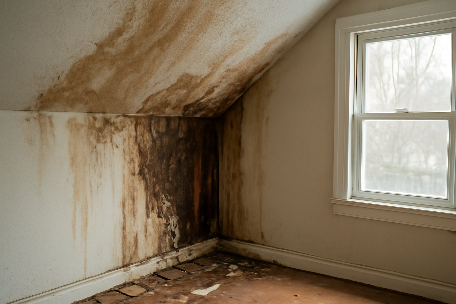 Attic Water Damage Restoration in San Bernardino, CA