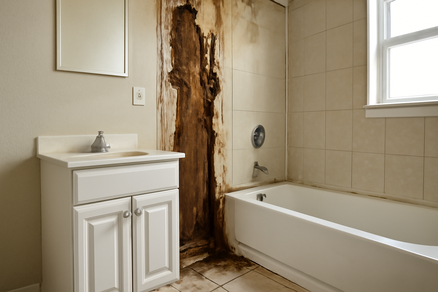 Bathroom Water Damage Restoration in Rosemead, CA