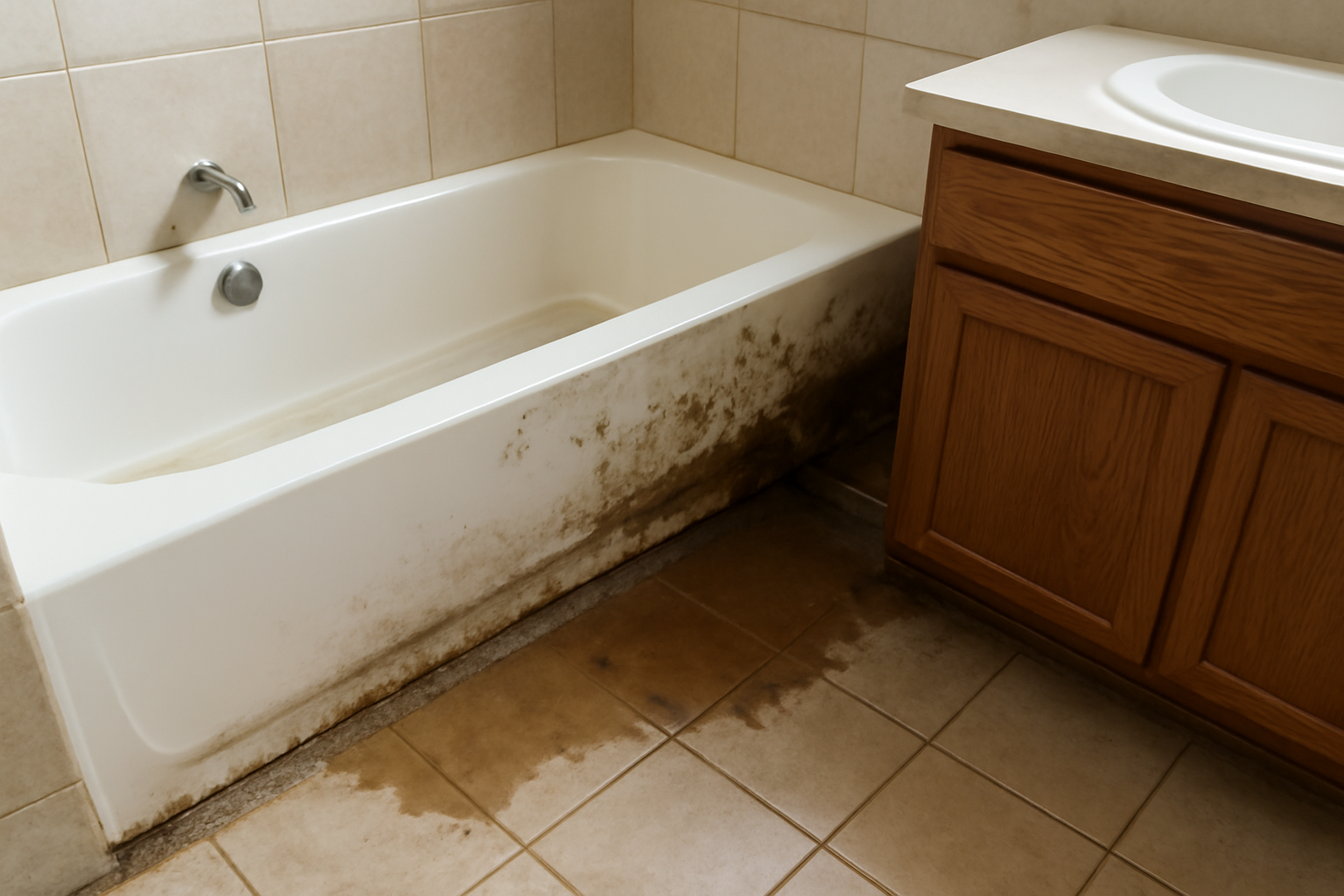 Bathtub Overflow Water Removal in San Bernardino, CA