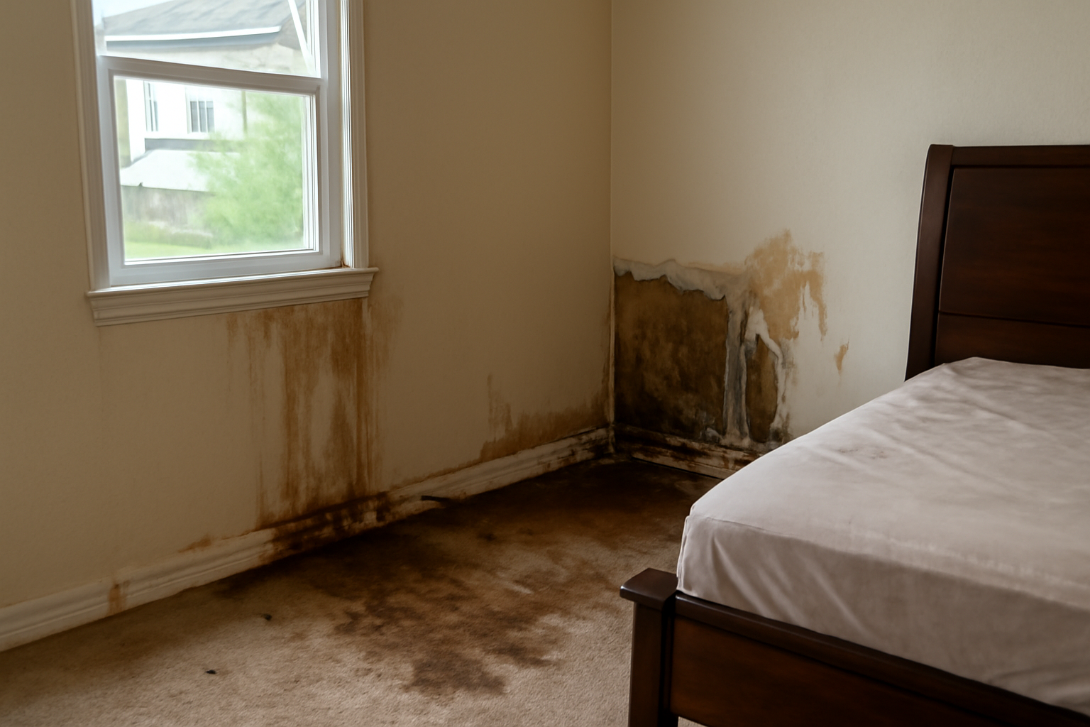 Bedroom Water Removal in San Bernardino, CA