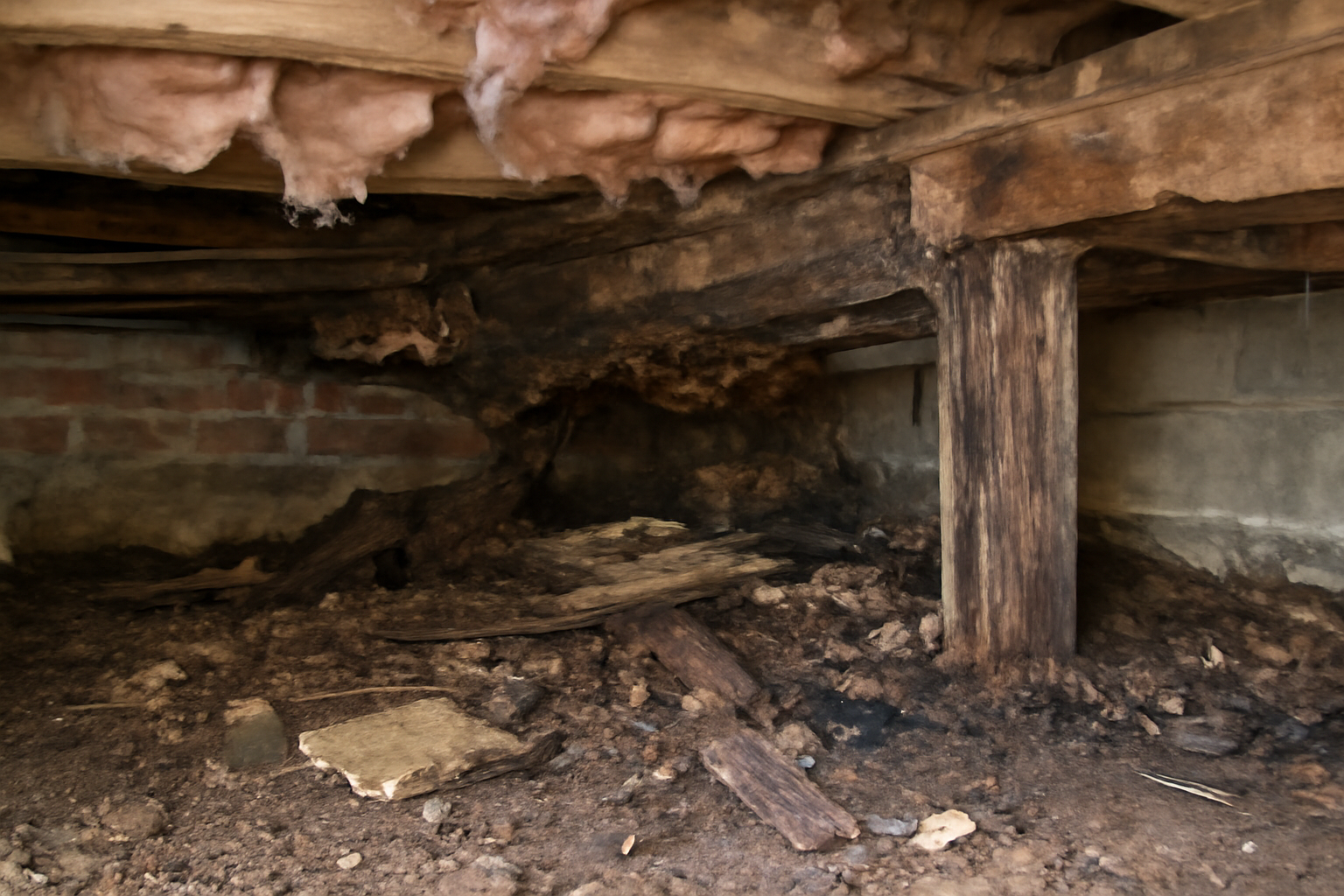 Crawl Space Water Damage Repair in Rosemead, CA