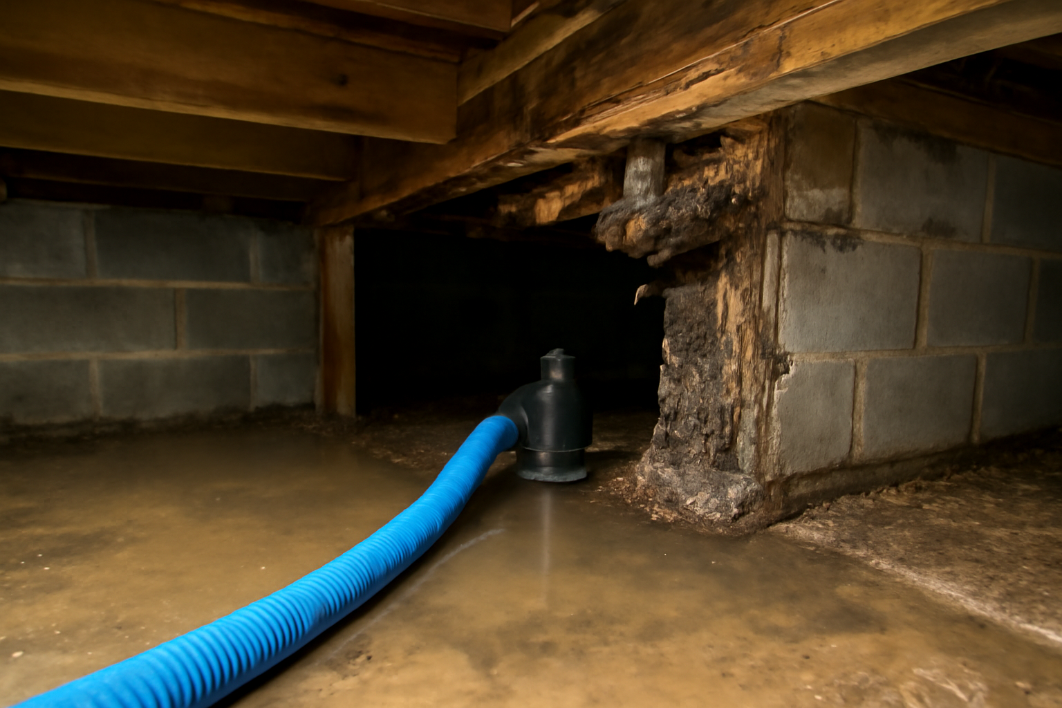 Crawl Space Water Extraction in Rosemead, CA