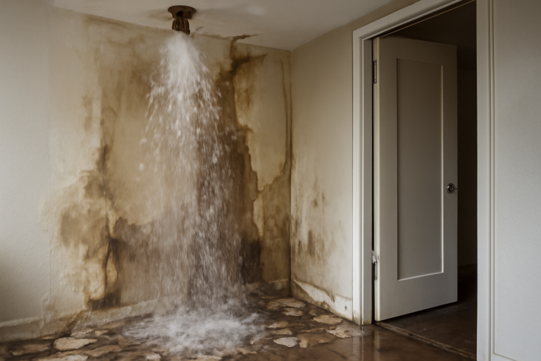 Fire Sprinkler Discharge Water Removal