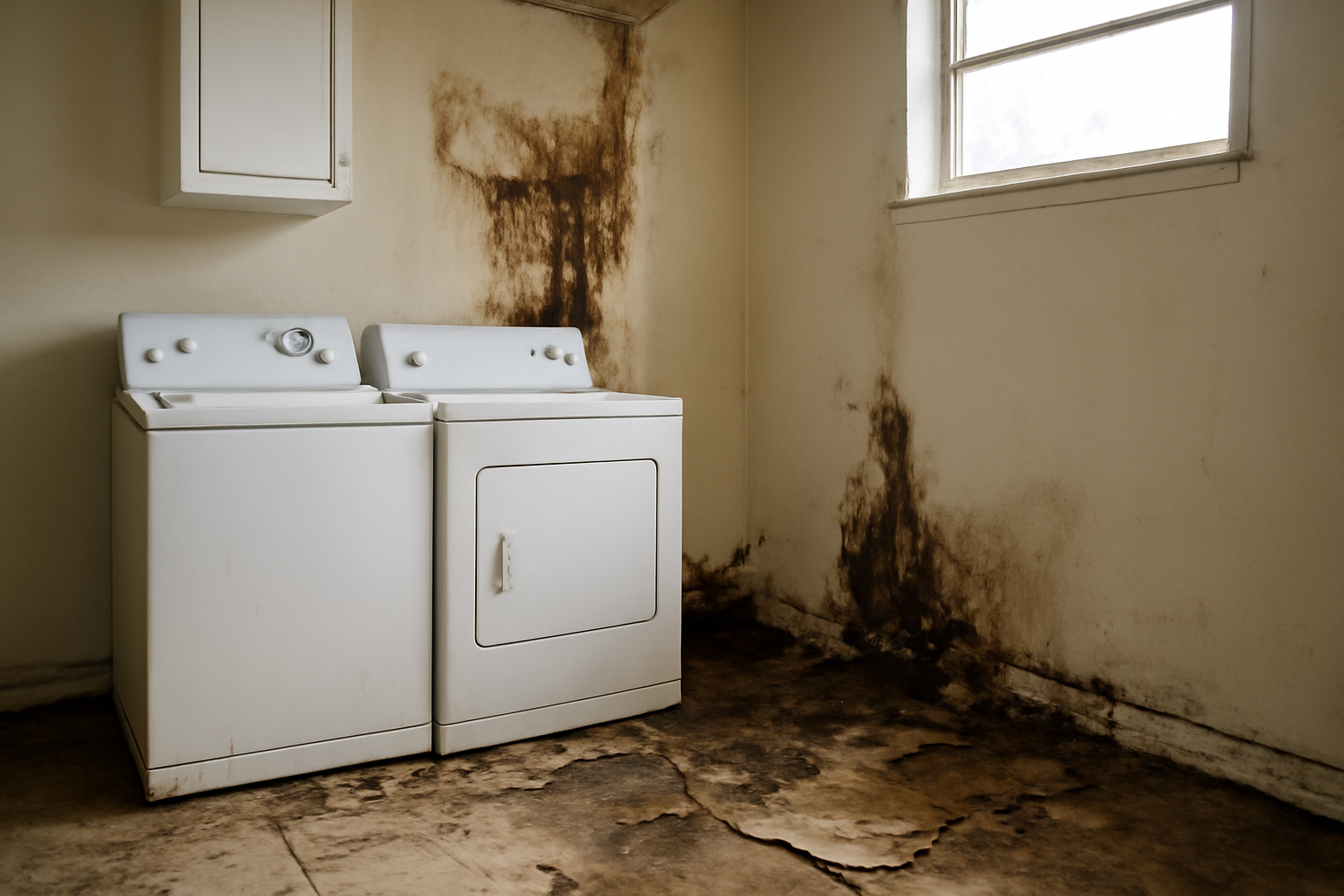 Laundry Room Water Damage Restoration in San Jacinto, CA