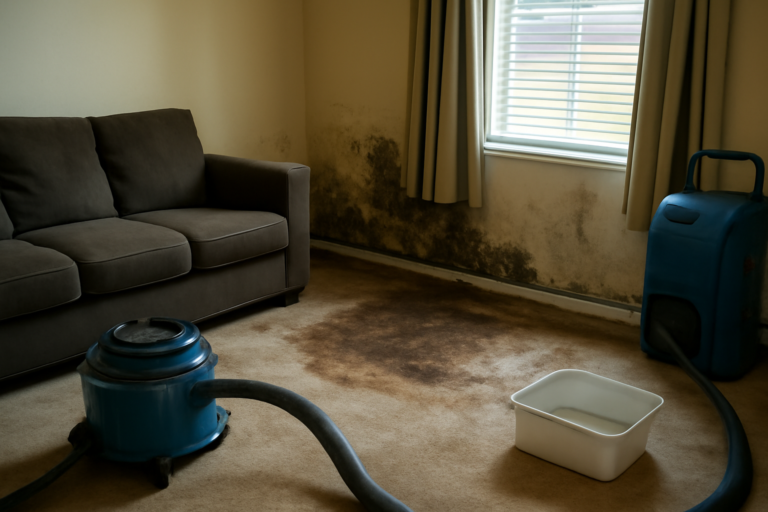 Living Room Water Removal