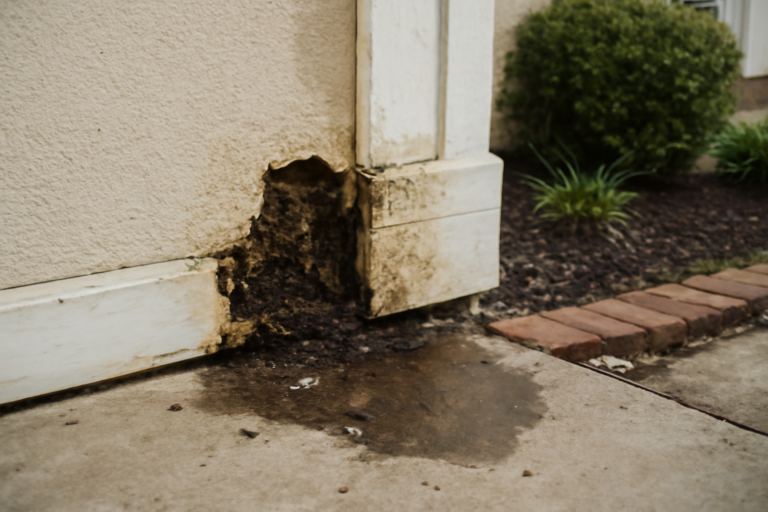 Pinhole Leak Water Removal