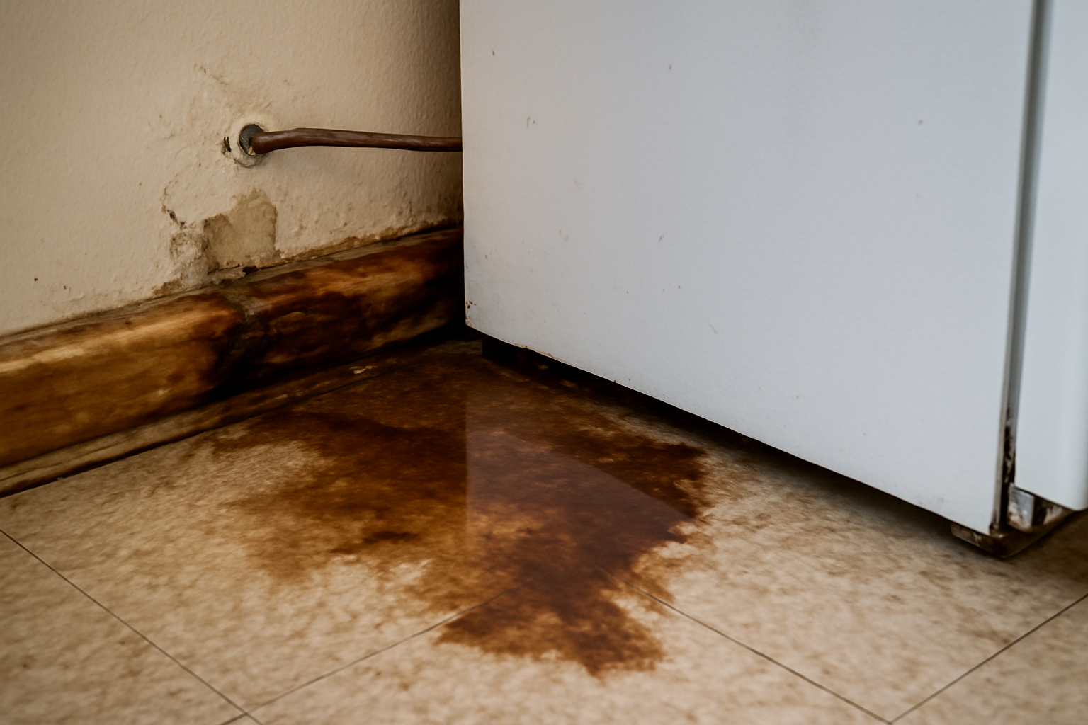 Refrigerator Water Line Leak Removal in San Bernardino, CA