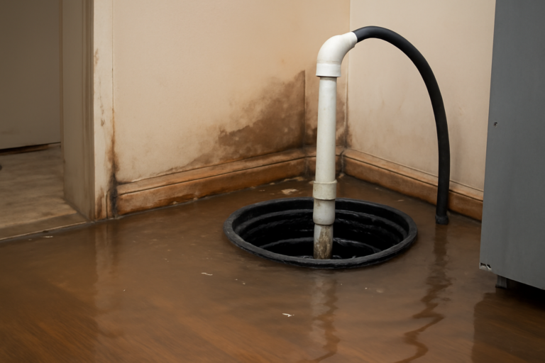 Sump Pump Failure Water Removal