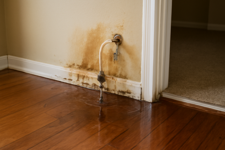 Supply Line Break Water Removal