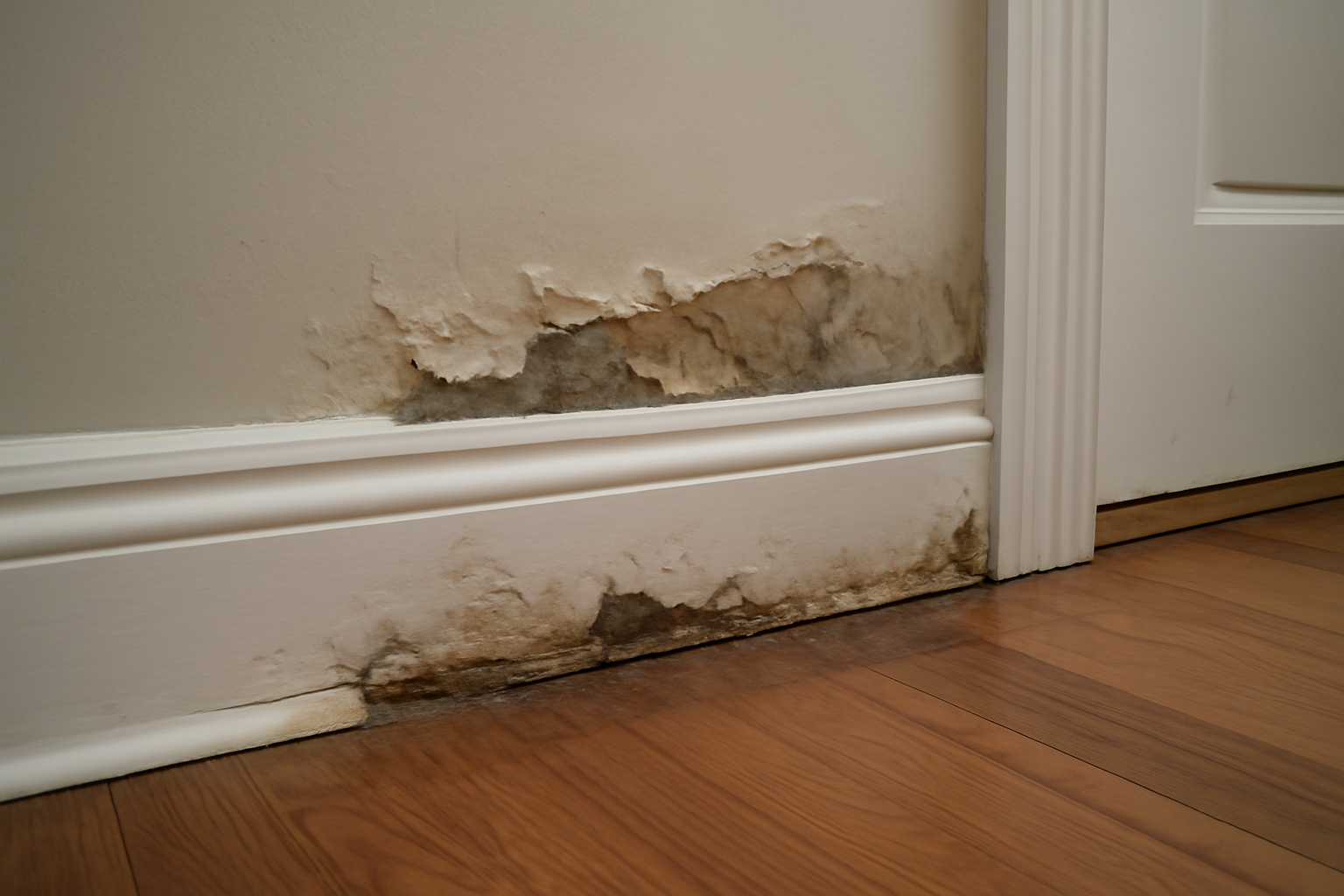 Trim & Baseboard Replacement After Water Damage in Rosemead, CA